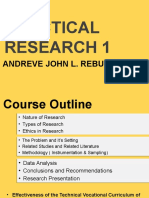 Practical Research 1: Andreve John L. Rebucias