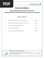 1b Domestic Water Meter Installation in Villas and Sheds Guidelines