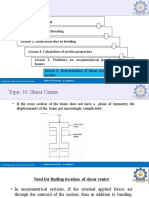 Aircraft Structures-II - U1 - L1 - T10 - Shear Center