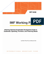 Attaining Selected Sustainable Development Goals in Guatemala: Spending, Provision, and Financing Needs