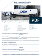 Container Inspection Checklist: 17-Point Truck & Trailer Inspection