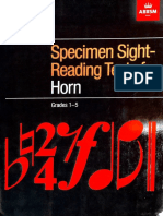 ABRSM Horn Sight Reading 1-5