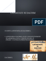 Latinitate Si Dacism