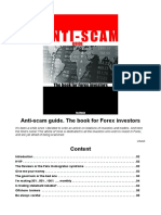Anti-Scam Guide. The Book For Forex Investors