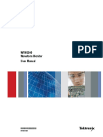 WFM5200 Waveform Monitor User PDF