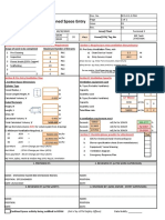 Ventilation Plan For Confined Space Entry