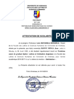 Attestation Lettre Nouveau