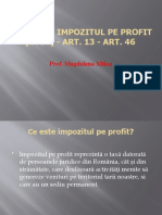 TITLUL II - Impozitul Pe Profit (2020