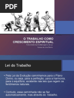 Palestra - O trabalho como crescimento espiritual 08-09-2019