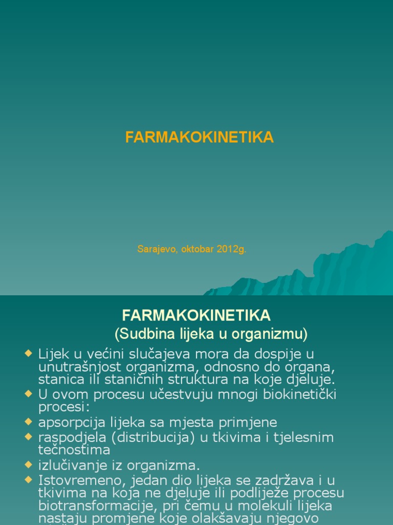 Farmakokinetika | PDF