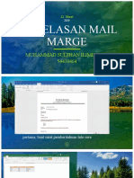 Panduan Mail Merge Excel di Word
