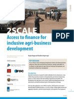 2scale: Access To Finance For Inclusive Agri-Business Development