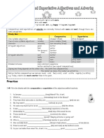 Comparatives and Superlatives