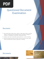 Questioned Documents Unit 1