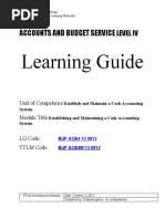 Learning Guide: Accounts and Budget Service