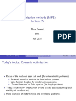 Optimization Methods (MFE) : Elena Perazzi