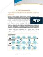 PNU Marco Programatico - Gestion de Proyectos PDF