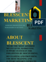 Blesscent Marketing: Blesscent Presentation 2020 Team Leader Jay-Ar Tubog