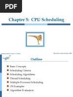 Chapter 5: CPU Scheduling: Silberschatz, Galvin and Gagne ©2009 Operating System Concepts - 8 Edition