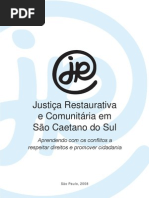 Experiencia Justiça Restaurativa e Comunitária em São Caetano do Sul - Brasil