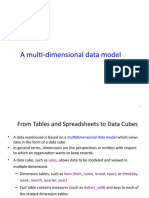 A multi-dimensional data model