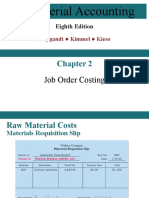Managerial Accounting: Job Order Costing
