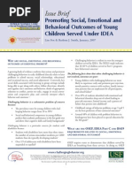 Download Issue Brief Promoting Social Emotional and Behavioral Outcomes of Young Children Served Under IDEA by Pyramid Model Consortium SN48452415 doc pdf