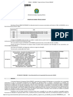 Projeto de Norma Técnica SENASP