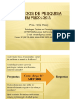 metodos de pesquisa em psi_Aula