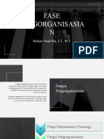 Fase Pengorganisasian