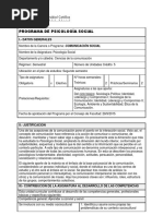 Psicologia Social (Programa)
