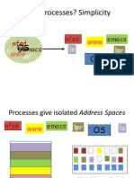 Why Processes? Simplicity: Emacs Emacs