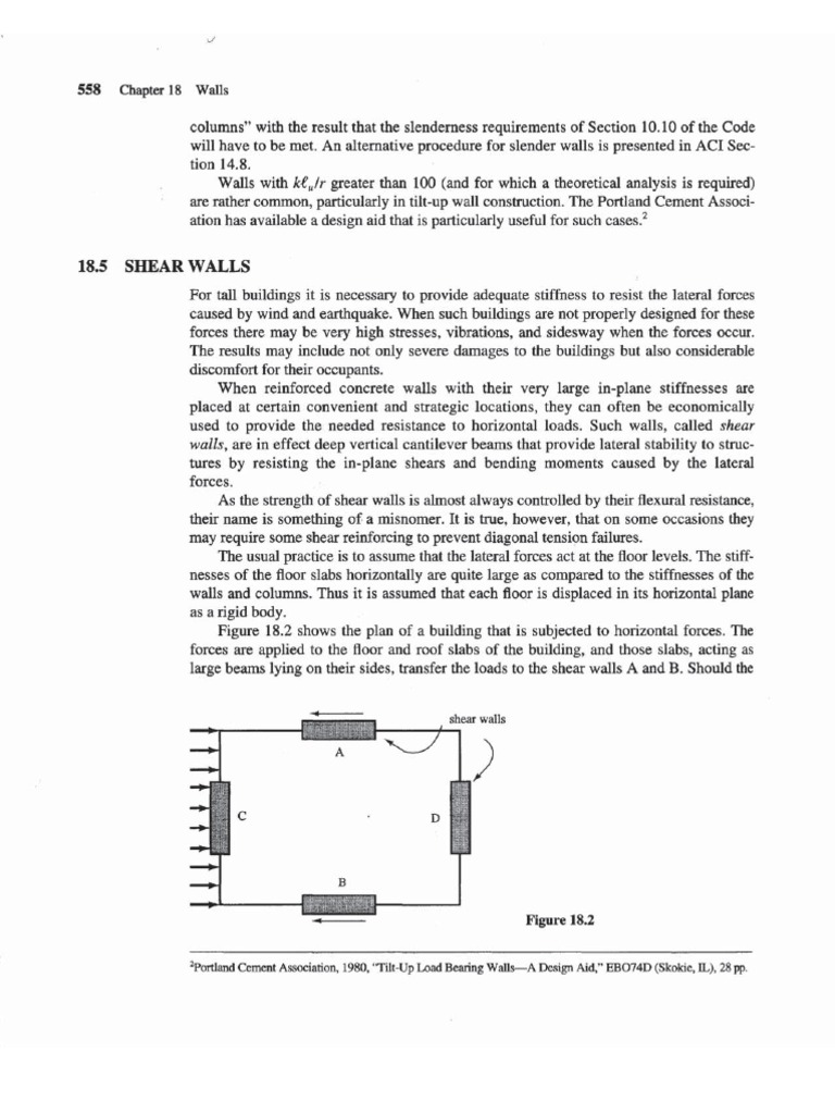Shear Wall Design and Analysis Guide | PDF | Beam (Structure) | Stress ...