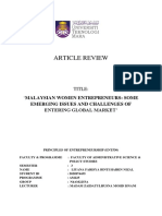 ARTICLE REVIEW ENT530 (Baru 2) PDF