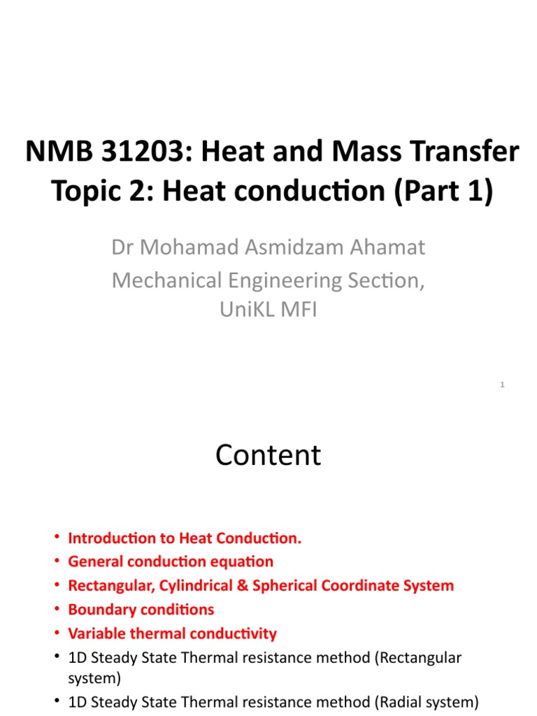 Heat Conduction Fundamentals Explained | PDF | Thermal Conduction ...
