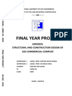 Final Year Project: Structural and Construction Design of 102 Commercial Complex