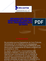 Información Técnica Del Espesador de Cono Profundo