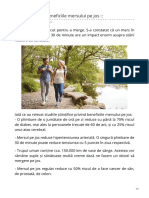 Beneficiile Mersului Pe Jos PDF