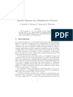 Injective Domains For A Multiplicative Polytope: F. Maxwell, Y. Riemann, N. Turing and Q. Weierstrass