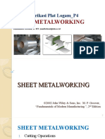 P4 - Sheet Metal Working