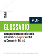 Glossario Porta A Porta PDF
