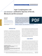 Treatment of Tongue Lymphangioma With Intralesiona PDF