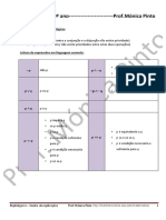 RESUMO LÓGICA 10º Ano - Prof - Mónica Pinto