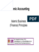 Islamic Accounting: Islamic Business (Finance) Principles