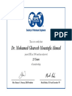Member Certificate For 1699883