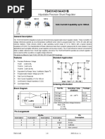 TS431/431A/431B: Adjustable Precision Shunt Regulator