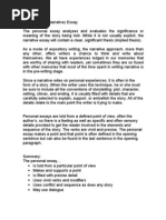 Download The Personal Narrative Essay by Danika Barker SN48454732 doc pdf
