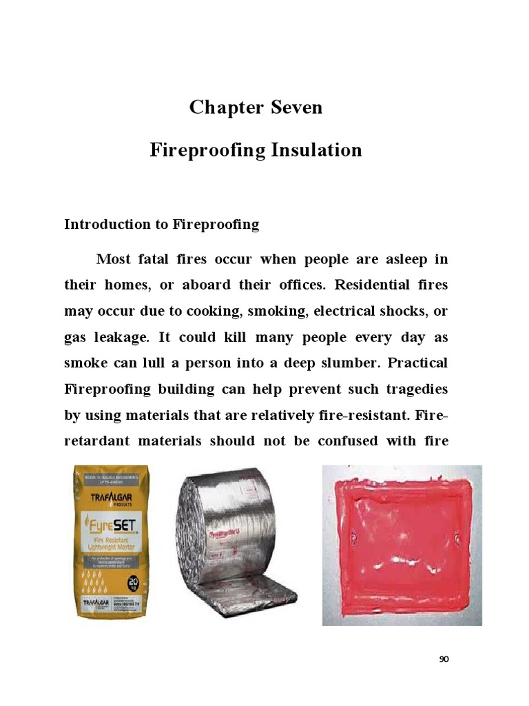 Chapter 7 - Fireproofing Insulation | PDF | Building Engineering ...