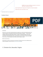 Pandemic Diaries – Passager Books