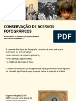 Conservação de Acervos Fotográficos